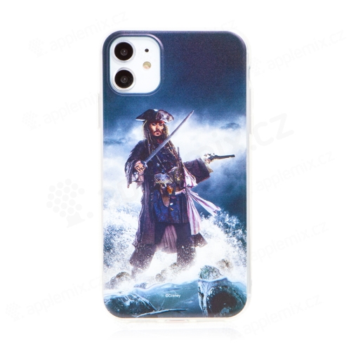 DISNEY kryt pre Apple iPhone 11 - Piráti z Karibiku - Jack Sparrow - gumový