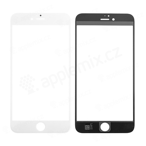 Predné sklo pre Apple iPhone 6S Plus - biele - kvalita A
