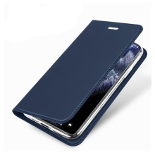 Pouzdro DUX DUCIS pro Apple iPhone 11 Pro - stojánek + prostor pro platební kartu - tmavě modré