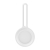 Kryt/púzdro pre Apple AirTag - farebný remienok - silikónový - biely