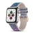 Řemínek KINGXBAR Chameleon pro Apple Watch Ultra 49mm / 45mm / 44mm / 42mm - silikonový / látkový - fialový