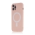 Kryt pre Apple iPhone 12 Pro - Magsafe - silikónový - ružový