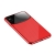 Kryt USAMS pro Apple iPhone Xs Max - sklo / plast - červený