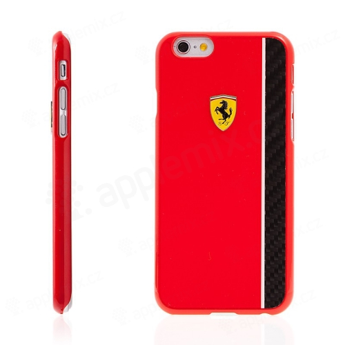 Kryt Ferrari Scuderia pro Apple iPhone 6 / 6S plastový - červený