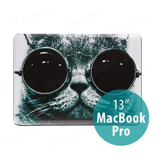 Kryt pre Apple MacBook Pro 13 A1278 plastový - cool cat