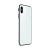 Kryt SULADA pro Apple iPhone Xs Max - kov / sklo - bílý