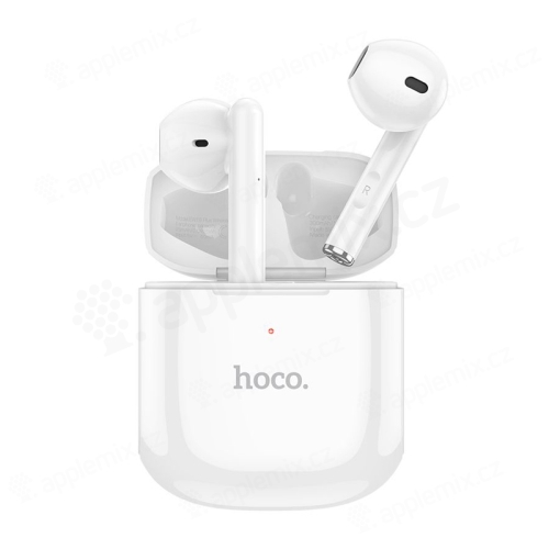 Sluchátka HOCO EW-19 Plus TWS - Bluetooth bezdrátová - USB-C - pecky - bílá
