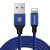 Synchronizační a nabíjecí kabel BASEUS - konektor Lightning pro Apple iPhone / iPad / iPod - modrý - 3m
