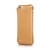 Gumový kryt HOCO pro Apple iPhone 6 / 6S - průhledný s tečkami - zlatě probarvený