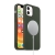 Kryt pre Apple iPhone 12 mini - Magsafe - silikónový - tmavozelený