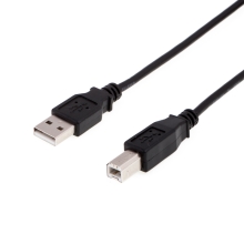 Kabel přívodní USB-A / USB-B 2.0 - 2m - černý