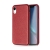 Kryt QIALINO pre Apple iPhone Xr - pravá koža - červený