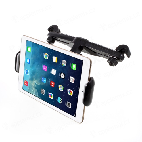 Držák do auta na opěrku pro Apple iPad a tablety 7 - 15" - univerzální - 360° otočný - černý