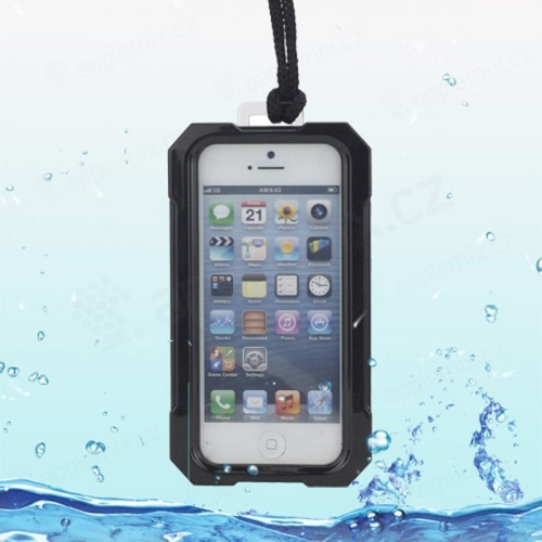 Voděodolné plasto-silikonové pouzdro iPega pro Apple iPhone 5 / 5S / SE