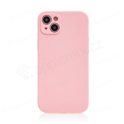 Kryt Mag Invisible pre Apple iPhone 14 Plus - Podpora MagSafe - gumový - svetlo ružový