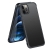 Kryt SULADA pre Apple iPhone 12 Pro Max - guma / kov - karbónová textúra - priehľadný - čierny