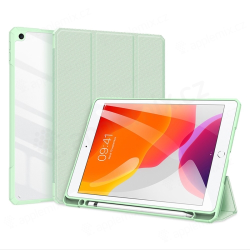 DUX DUCIS puzdro / kryt pre Apple iPad 10,2" (2019 - 2021) - stojan - umelá koža - zelený