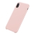Kryt BASEUS pre Apple iPhone Xr - príjemný na dotyk - silikónový - ružový