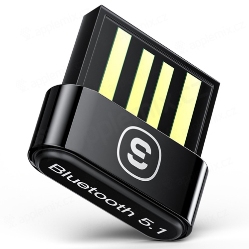 Bezdrátový modul Bluetooth 5.1 - mini hranaté provedení - USB 2.0 - černý