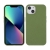 Kryt pro Apple iPhone 13 mini - slaměné kousky - gumový - olivově zelený