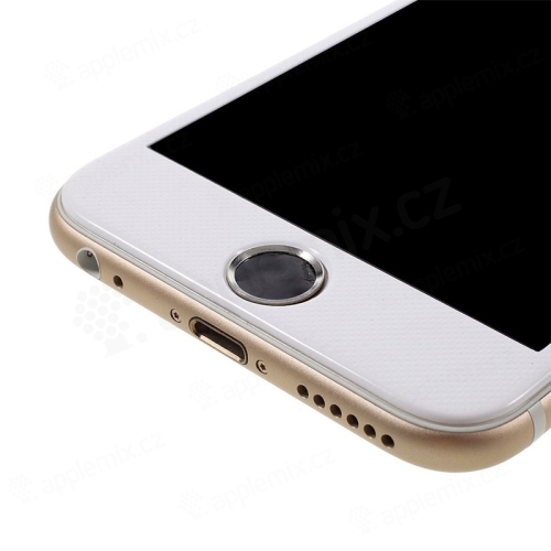 Samolepka na tlačítko Home Button Apple iPhone / iPad - podpora / zachování funkce Touch ID - černá / stříbrná