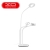 Stojánek / držák XO pro Apple iPhone + LED světlo (Ring light) + držák mikrofonu - flexibilní - bílý