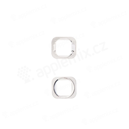 Kovový rámik tlačidla Home pre Apple iPhone 5S / SE - Kvalita A+