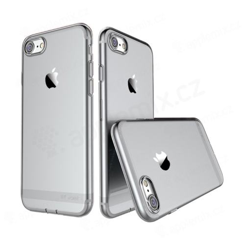 Kryt USAMS pro Apple iPhone 7 / 8 gumový  / antiprachové záslepky