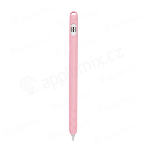 Kryt / obal COTEetCi pro Apple Pencil 1 - silikonový - růžový