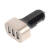 Výkonná autonabíječka iFans (5.1A) s 3 USB porty pro Apple iPhone / iPad / iPod a další zařízení - zlato-černá