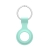 Kryt / obal pro Apple AirTag - kroužek na klíče - silikonový - mátově zelený