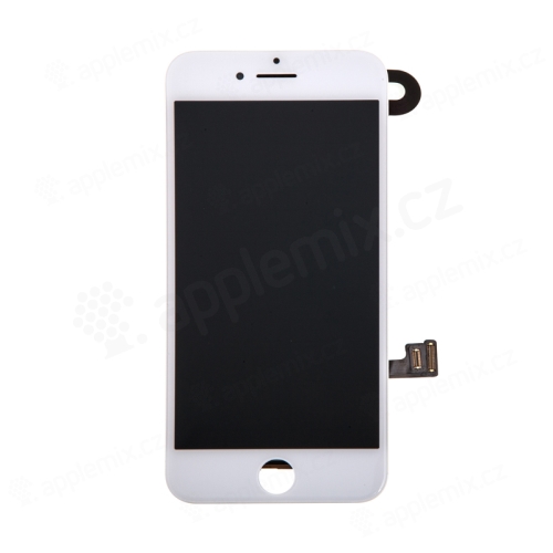 LCD panel + dotykové sklo (touch screen digitizér) pro Apple iPhone 7 - osazený bílý - kvalita A
