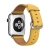 Remienok pre Apple Watch Ultra 49 mm / 45 mm / 44 mm / 42 mm - kožený - žltý