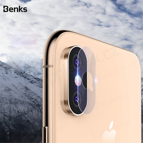 Tvrzené sklo (Tempered Glass) BENKS pro Apple iPhone X / Xs / Xs Max - na čočku zadní kamery - flexibilní - 0,15mm