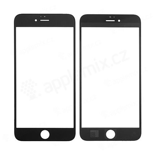 Přední sklo pro Apple iPhone 6S Plus - černé - kvalita A