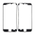 Plastový fixačný rámik pre predný panel (dotykový displej) Apple iPhone 6 Plus - čierny - kvalita A