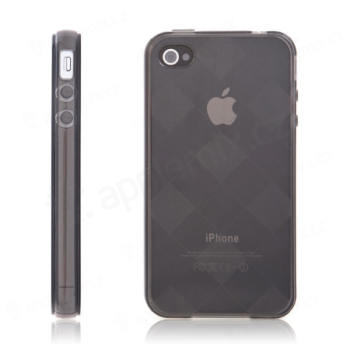 Ochranný kryt / pouzdro pro Apple iPhone 4 / 4S  kosodelníkový - šedý
