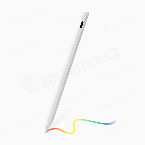 JOYROOM dotykové pero / stylus - aktívny dizajn - dobíjateľné cez USB-C - biele