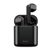 Bezdrátová Bluetooth sluchátka BASEUS Encok W09 - černá