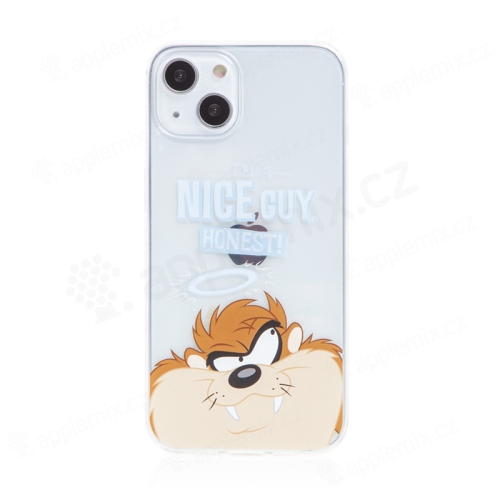 Kryt LOONEY TUNES pro Apple iPhone 13 mini - Taz - průhledný