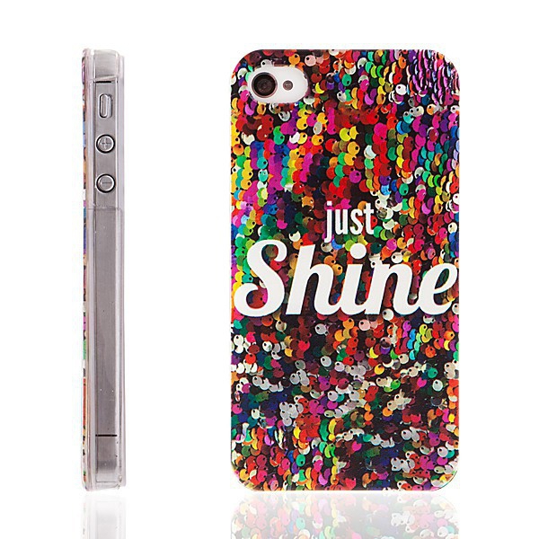 Plastový kryt pro Apple iPhone 4 / 4S - Just Shine