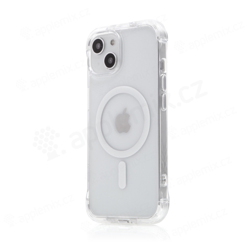 Kryt JOYROOM Magnetic Defender pre Apple iPhone 14 Plus - Podpora MagSafe - plast / guma - priehľadný