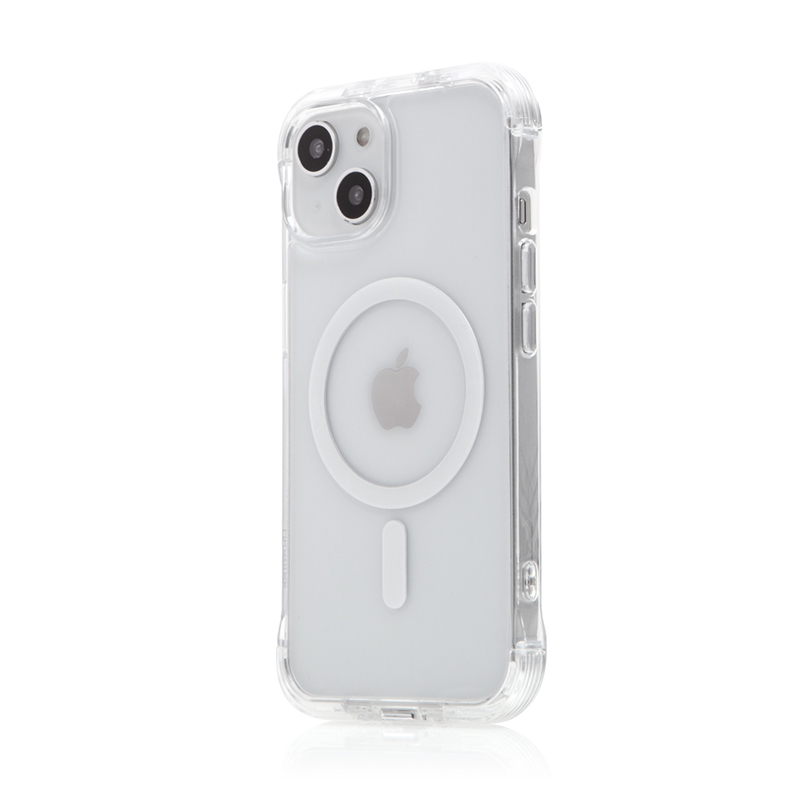 Kryt JOYROOM Magnetic Defender pro Apple iPhone 14 Plus - podpora MagSafe - plastový / gumový - průhledný