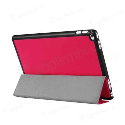 Puzdro/kryt pre Apple iPad Pro 12,9 - integrovaný stojan - umelá koža - tmavoružový