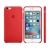 Originální kryt pro Apple iPhone 6 Plus / 6S Plus - silikonový - červený
