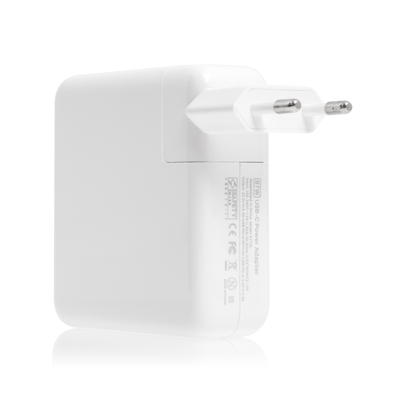 87W USB-C EU napájecí adaptér / nabíječka pro Apple Macbook Pro 15” Retina (2016 a novější) - kvalita A+