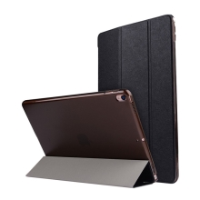 Pouzdro / kryt pro Apple iPad Pro 10,5&quot; / Air 3 (2019) - funkce chytrého uspání + stojánek - elegantní textura - černé