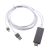 Pripojovací kábel Lightning na HDMI vrátane konektora USB pre Apple iPhone/iPad a iné zariadenia - 2 m - biely