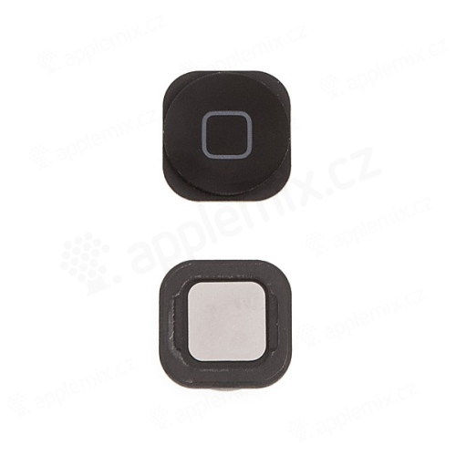 Tlačidlo Domov pre Apple iPod touch 5.gen. - čierne - kvalita A+