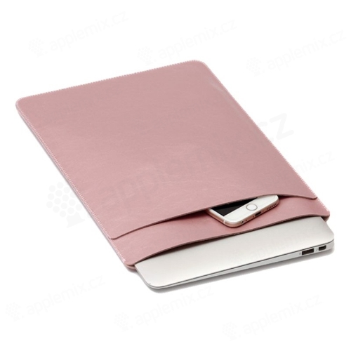 Pouzdro / obal SOYAN pro Apple MacBook 12 Retina - s kapsou / umělá kůže - rose gold